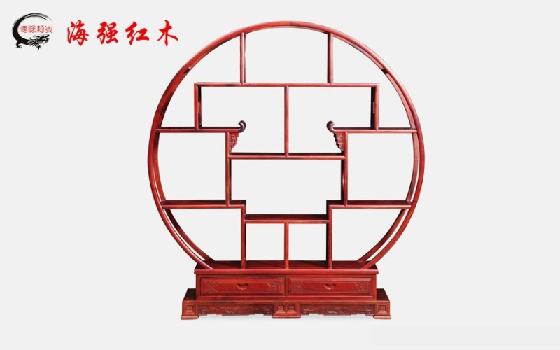 圆形多宝阁，博古架